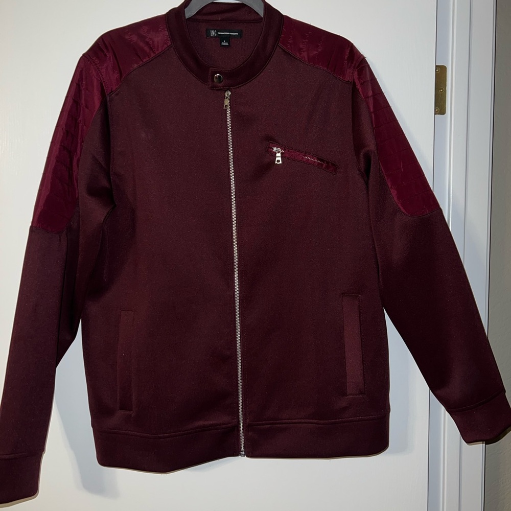 INC International Concepts Deep Burgundy Blaser
